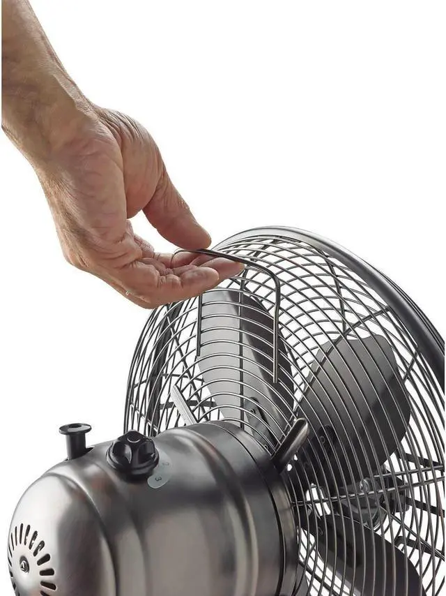 Alt view image 4 of 14 - LASKO PRODUCTS R12210 12 Metal Table Fan