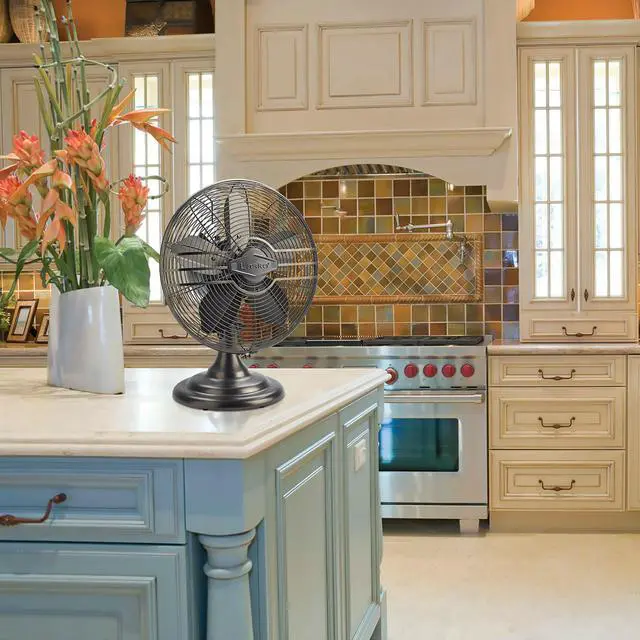 Alt view image 5 of 14 - LASKO PRODUCTS R12210 12 Metal Table Fan