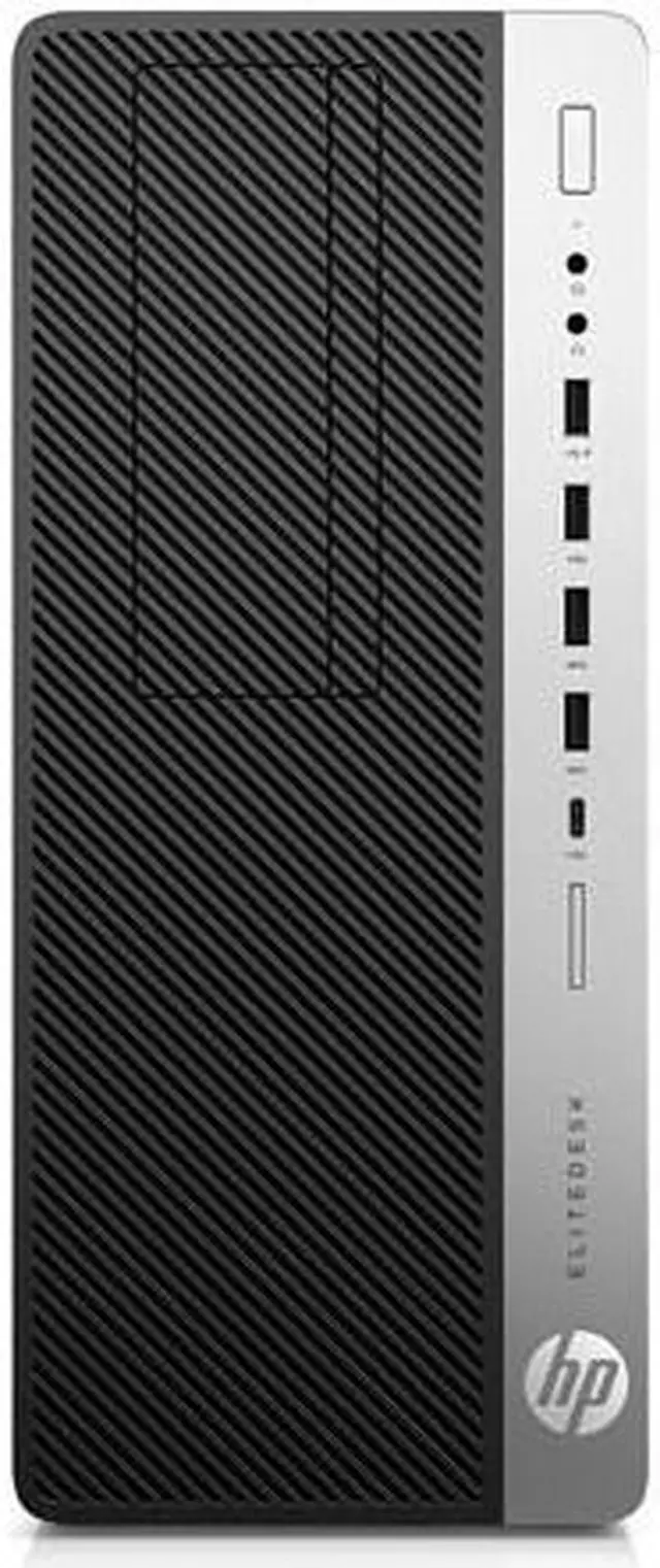 Alt view image 5 of 5 - HP EliteDesk 4BC48UT 800 G4 Desktop Computer i7-8700 8GB 256GB SSD Win10 Pro