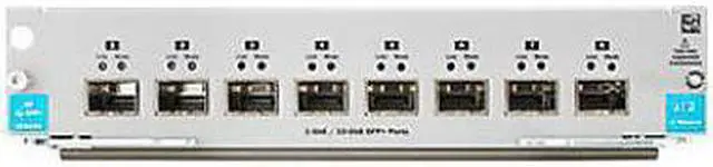 Alt view image 3 of 12 - HP 8 Ports 1G 10GbE SFP plus MACsec v3 zl2 Network Switches