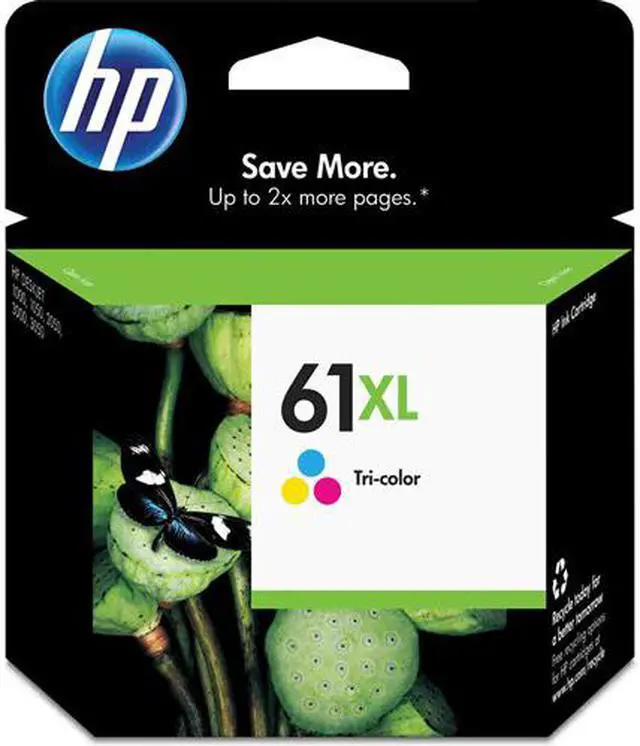 Alt view image 4 of 13 - HP 61XL Original Ink Cartridge - Cyan, Magenta, Yellow