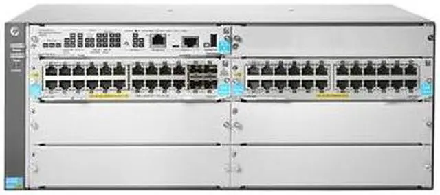 Alt view image 3 of 8 - HPE 5406R 44GT PoE+/4SFP+ (No PSU) v3 zl2 Switch