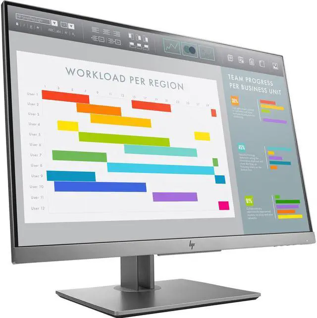 Alt view image 7 of 17 - HP E243i 24-inch LED LCD Monitor E243i 24-inch LED LCD Monitor