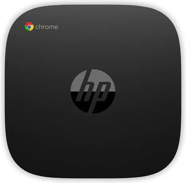 Main image of HP Chromebox G2 Chromebox 3VD03UT#ABA - Intel Core i5 (7th Gen) i5-7300U 2.60 GHz - 8 GB DDR4 SDRAM - 32 GB SSD - Chrome OS - Mini PC - Attractive Black - Intel HD Graphics 620 - Wi-Fi - Bluetooth