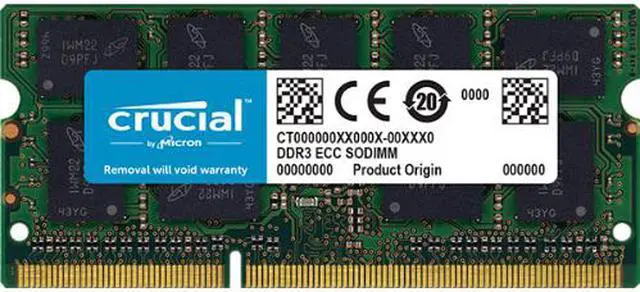 Alt view image 10 of 19 - Crucial - DDR3 - 4 GB - SO-DIMM 204-pin - 1600 MHz / PC3-12800 - CL11 - 1.35 V - unbuffered - non-ECC - for Apple iMac 2