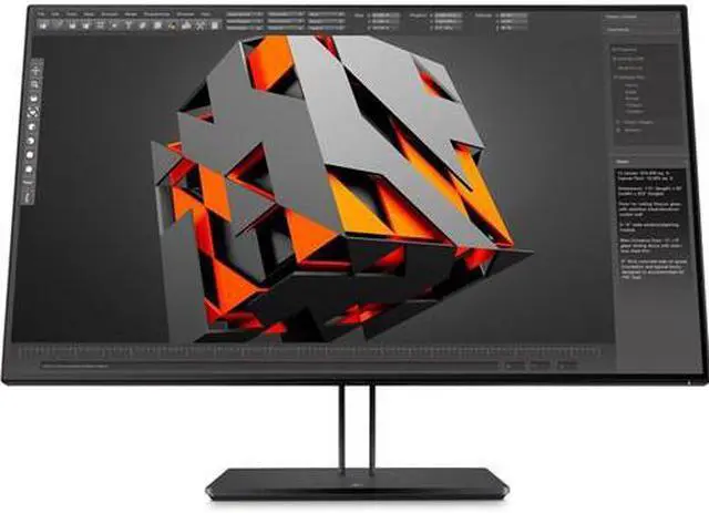 Alt view image 2 of 9 - HP Z32 32" (Actual size 31.5") Ultra HD 3840 x 2160 4K Resolution DisplayPort HDMI Mini-DisplayPort USB Type-C Anti-Glare LED Backlit IPS Monitor