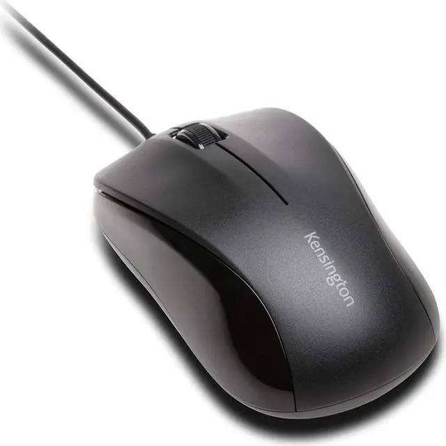 Alt view image 5 of 20 - Kensington k72110us Black 1 x Wheel USB Wired Optical Mouse