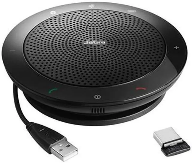 Alt view image 12 of 19 - Jabra Speak 510+ UC Bluetooth Speakerphone 7510-309 for Unified Communications Solutions