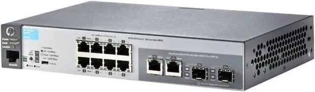 Alt view image 2 of 3 - HPE Aruba 2530-8 - switch - 8 ports - managed - rack-mountable Network Switches