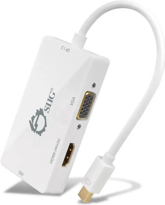 Alt view image 5 of 20 - SIIG CB-DP1H11-S1 Mini DisplayPort 1.2 to HDMI