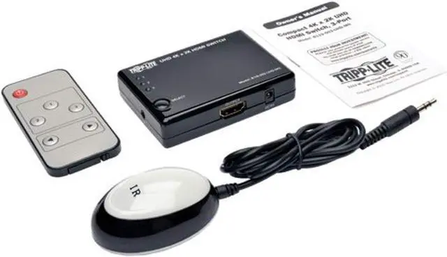 Alt view image 5 of 17 - Tripp Lite 3 Port Hdmi Mini Switch For Video And Audio 4K X 2K Uhd 30 Hz
