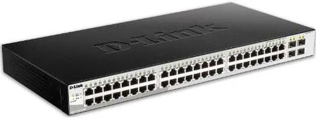 Alt view image 8 of 13 - D-Link Metro DGS-1210-52/ME Ethernet Switch