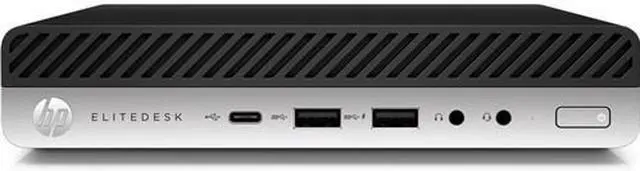 Alt view image 4 of 12 - HP 4SX31UT EliteDesk 705 G4 Desktop Computer A10-9700E 8GB 256GB SSD W10P