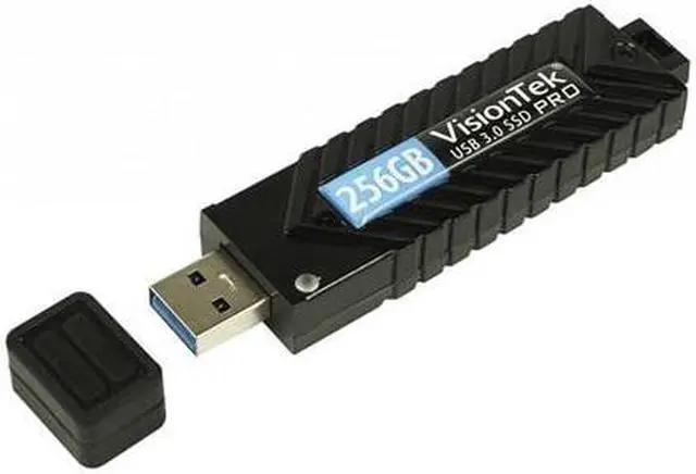 Alt view image 2 of 3 - VisionTek 256GB USB 3.0 Pro SSD Flash Drive Storage