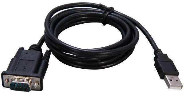 Alt view image 12 of 17 - Sabrent USB 2.0 to Serial (9-Pin) DB-9 RS-232 Adapter Cable 6 ft. Cable with Thumbscrews Connectors (CB-FTDI)