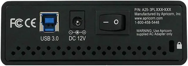 Alt view image 6 of 18 - Apricorn Aegis Padlock Dt Fips Adt-3Pl256f-4000 4 Tb Desktop Hard Drive - 3.5" External - Black