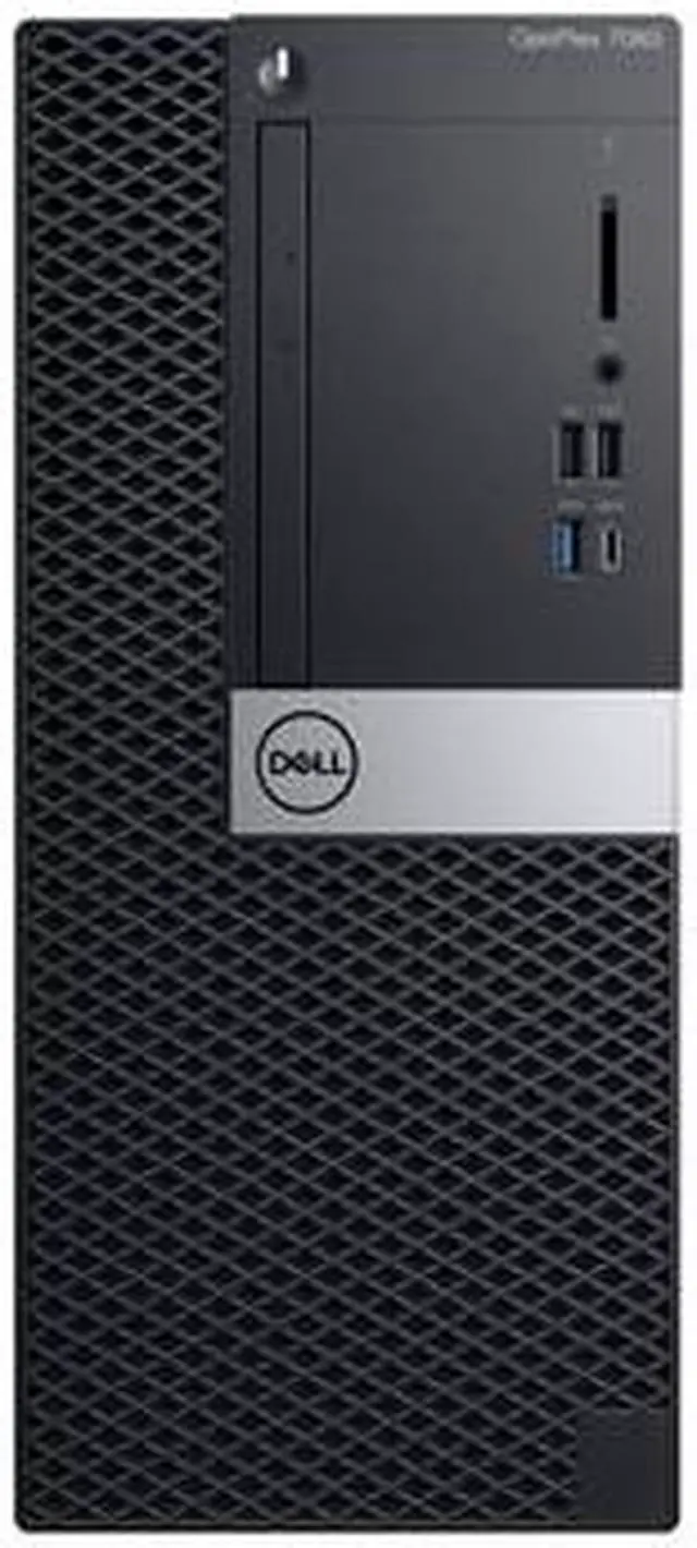 Alt view image 9 of 17 - Dell OptiPlex 7060 Desktop Computer GH6JJ - Core i7 i7-8700 - 8 GB RAM - 500 GB HDD - Mini-tower - Windows 10 Pro 64-bit - AMD Radeon RX 550 4 GB - DVD-Writer - English Keyboard