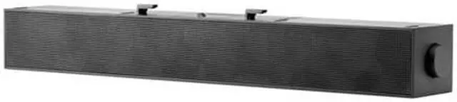 Alt view image 7 of 9 - HP S100 - Sound bar - For Monitor - 2.5 Watt - Black S100 Sound Bar