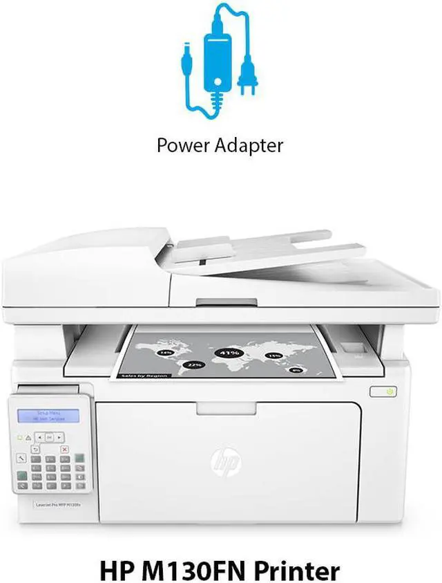 Alt view image 6 of 8 - HP LaserJet Pro M130fn AIO Monochrome Laser Printer