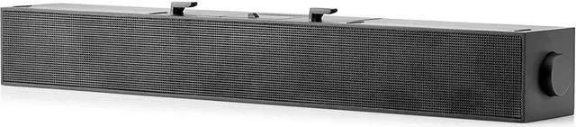 Alt view image 9 of 9 - HP S100 - Sound bar - For Monitor - 2.5 Watt - Black S100 Sound Bar