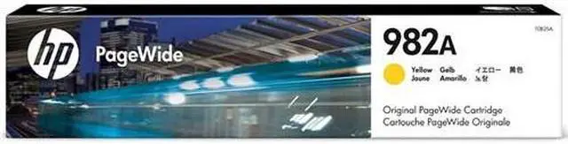 Alt view image 2 of 20 - HP 982A (T0B25A) Yellow Original PageWide Cartridge