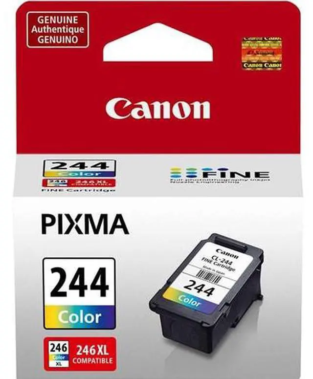 Alt view image 8 of 14 - Canon CL-244 Printer - Ink Cartridges Color