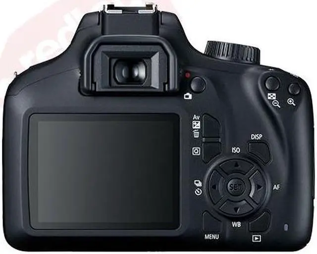 Alt view image 4 of 7 - Canon EOS 4000D / Rebel T100 SLR Camera + 3 Lens Kit 18-55mm+ 16GB+ Flash & More