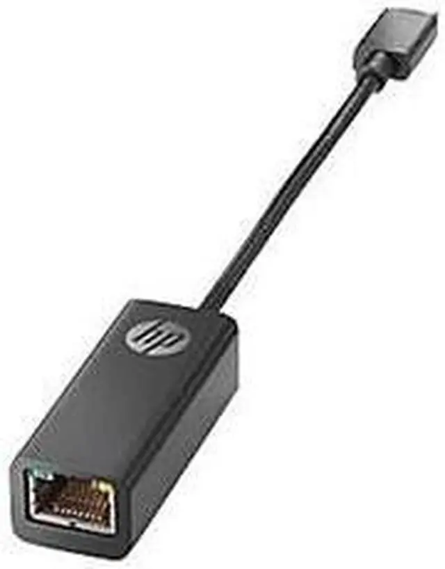 Alt view image 3 of 11 - HP USB-C to RJ45 Adapter, V7W66UT#ABA