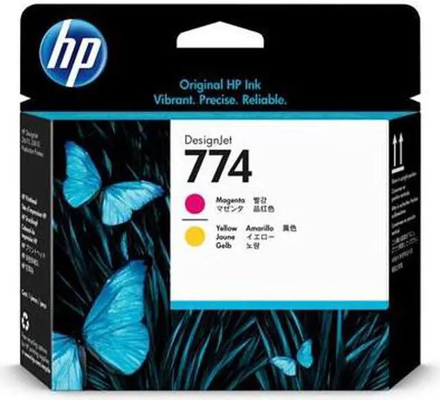 Main image of HP 774 Magenta/Yellow DesignJet Printhead, P2V99A