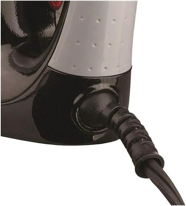 Alt view image 17 of 17 - Brentwood Non-Stick Steam Iron, Black MPI-62