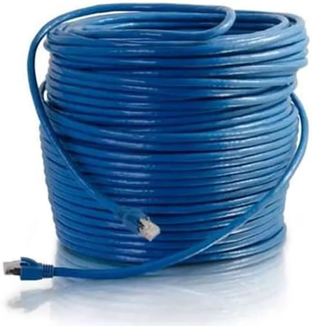 Alt view image 4 of 11 - C2G 43168 75FT CAT6 SNAGLESS SOLID SHIELDED NETWORK PATCH CABLE - BLUE