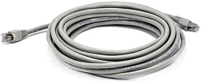 Alt view image 6 of 12 - Monoprice Cat5e Ethernet Patch Cable - Network Internet Cord - RJ45, Stranded, 350Mhz, STP, Pure Bare Copper Wire, 24AWG, 25ft, Gray