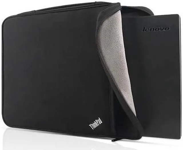 Alt view image 5 of 19 - Lenovo Carrying Case (Sleeve) for 12" Notebook - Black