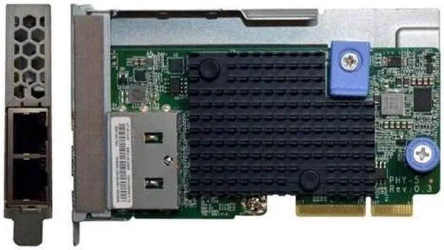 Alt view image 3 of 10 - Lenovo ThinkSystem 10Gb 2-Port Base-T LOM