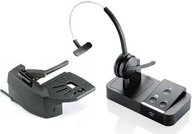 Alt view image 3 of 4 - Jabra PRO 9450  Mono-R with Lifter PRO 9450 Mono