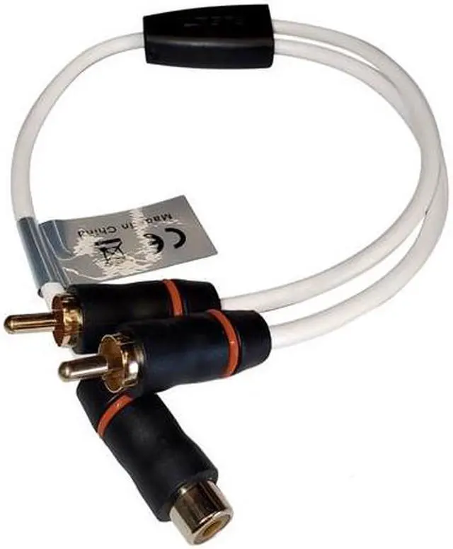 Main image of Fusion EL-RCAYM RCA Standard Splitter 1 Female to 2 Male 010-12895-00 RCA Standard Splitter