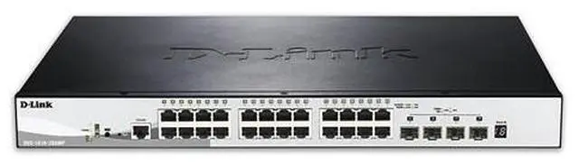 Alt view image 5 of 18 - D-Link DGS-1510-28XMP Systems 28-Port Gigabit SmartPro Stackable PoE/PoE+ Switch Including 4 10GbE SFP+ Ports