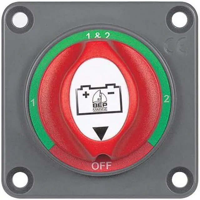 Alt view image 3 of 6 - Bep Panel-Mounted Battery Mini Selector Switch