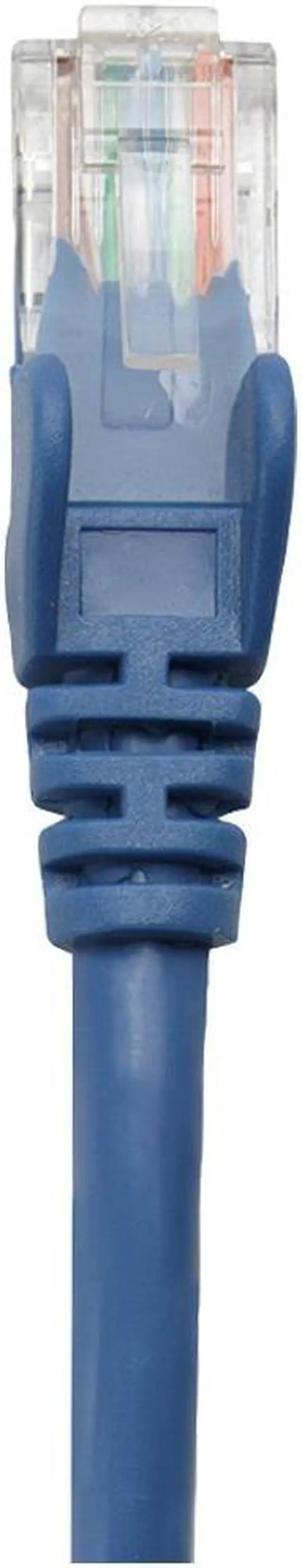 Alt view image 9 of 20 - Intellinet Network Cable, Cat5e, UTP, RJ45 Male / RJ45 Male, 3.0 m (10 ft.), Blue