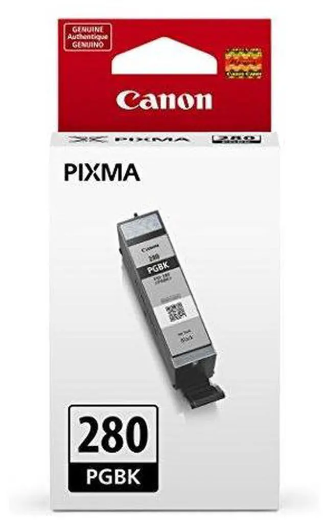 Alt view image 3 of 9 - Canon PG-280 Original Ink Cartridge - Black - Inkjet - 1 Each
