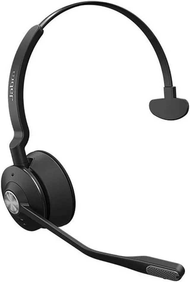 Alt view image 2 of 7 - Jabra Engage 75 Mono Noise-Canceling Wireless Headset w/ GN1000 Remote Handset Lifter