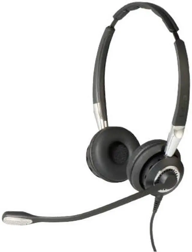 Alt view image 3 of 3 - Jabra BIZ 2400 II Duo Noise-Canceling USB Headset w/ HD Voice Clarity