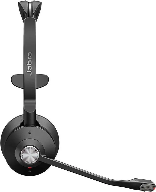 Alt view image 3 of 7 - Jabra Engage 75 Mono Noise-Canceling Wireless Headset w/ GN1000 Remote Handset Lifter