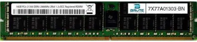 Alt view image 5 of 16 - Lenovo 7X77A01303 Truddr4 - Ddr4 - 16 Gb - Dimm 288-Pin - 2666 Mhz / Pc4-21300 - 1.2 V - Registered - Ecc - For Thinksystem Sd530, Sn850, Sr530, Sr550, Sr570, Sr590, Sr650, Sr850, Sr860, Sr950, St550