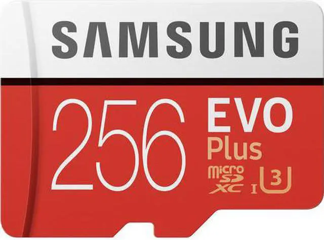 Alt view image 15 of 20 - Samsung EVO Plus 256 GB microSDXC - Class 10/UHS-I (U3) - 100 MB/s Read - 90 MB/s Write