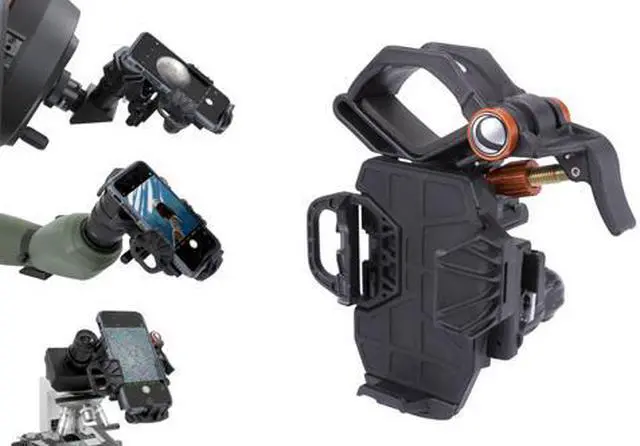 Alt view image 9 of 20 - Celestron 81055 NEXYZ 3-Axis Universal Smartphone Adapter