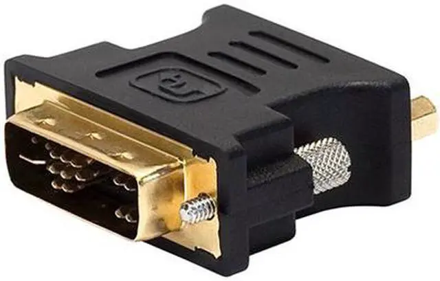 Alt view image 5 of 8 - Monoprice Inc. Dvi-A Dual Link Male To Hd15(Vga) Female Adapter (Gold Plated)