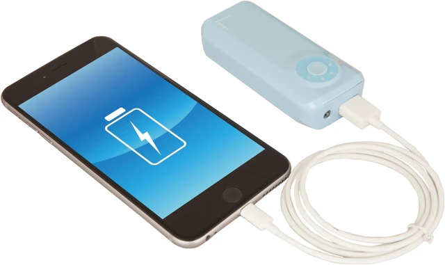 Alt view image 5 of 8 - Urban Factory Blue 5600 mAh Power Bank BAT50UF