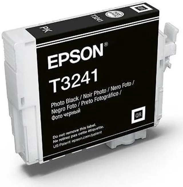 Alt view image 4 of 10 - Epson UltraChrome 324 Original Ink Cartridge Photo Black T324120