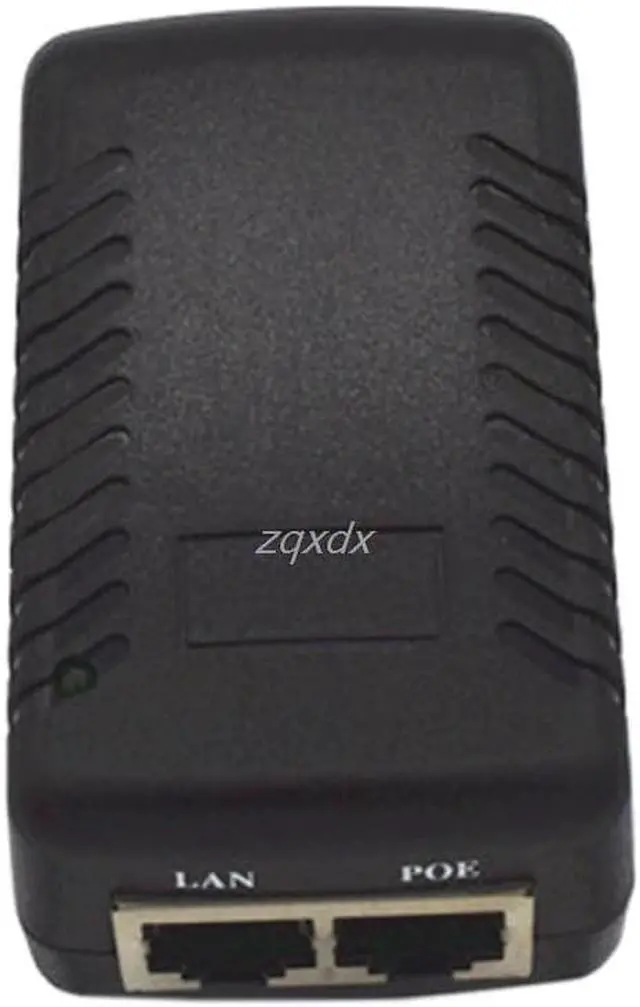 Alt view image 3 of 5 - Plug 48V 0.5A Wall POE Injector Power RJ45 Ethernet Adapter Lan Network Switch Whosale&Dropship